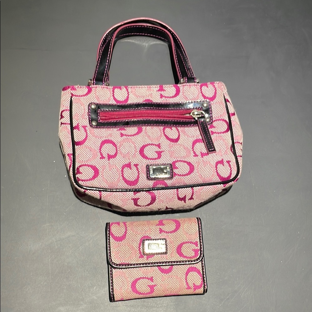 Guess Mini Bag with Signature Logo Design